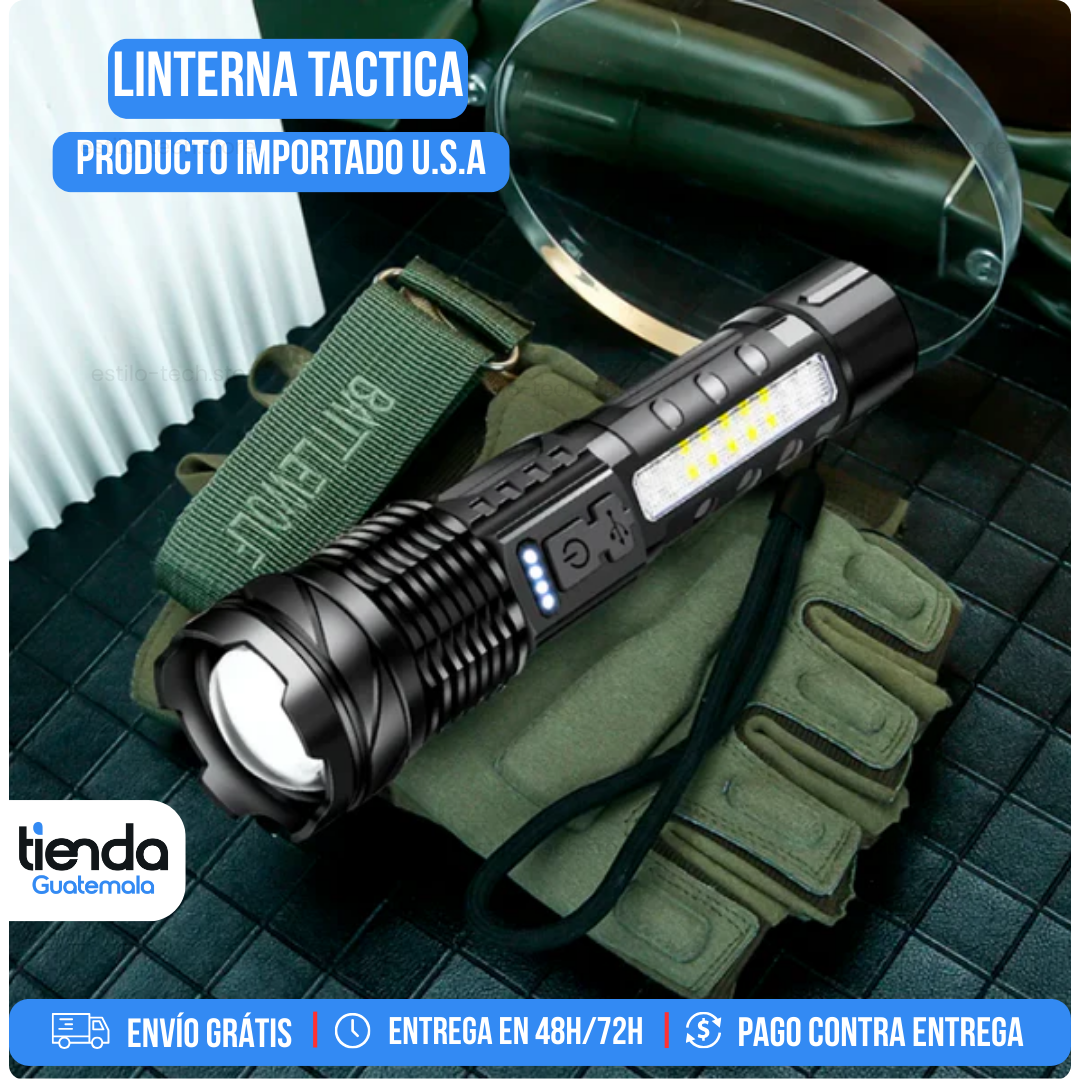 [PROMOCIÓN] 🔥 COMPRA 1 LLÉVATE 2 - Linterna Laser TTitanium PRO - PRODUCTO IMPORTADO U.S.A 🔥
