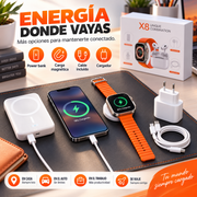 X8 Smart Pack – Combo Tecnológico 6 en 1